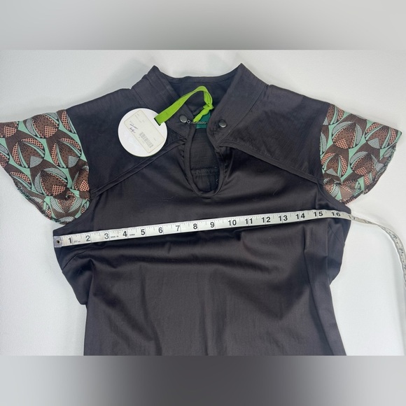 NWT Skunkfunk Y2K Adele Brown Flutter Sleeve Dress Size 2 - Picture 6 of 11